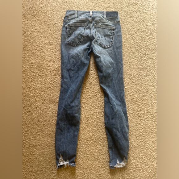 Women’s Ariat Mid-Rise Distressed Skinny Jeans - Picture 2 of 4